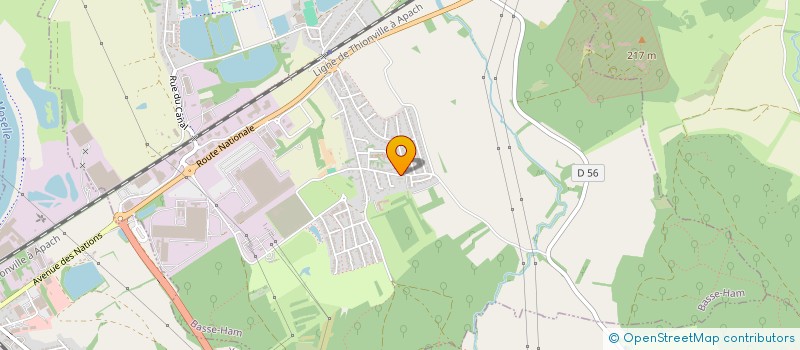 localisation de l'entreprise MADAME FLORIANE HALLER  KNIGSMACKER