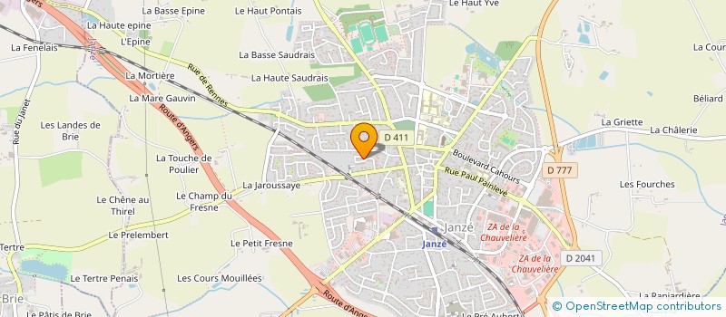 localisation de l'entreprise MADAME FLORIANE HAMARD à JANZE