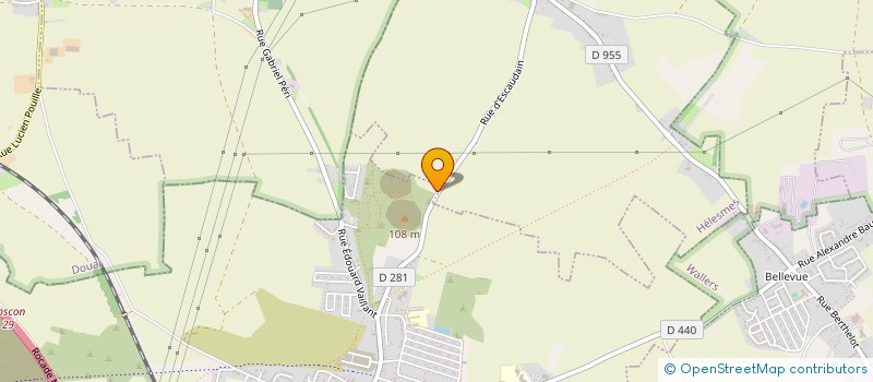 localisation de l'entreprise MADAME FLORIANE HEGO  ESCAUDAIN