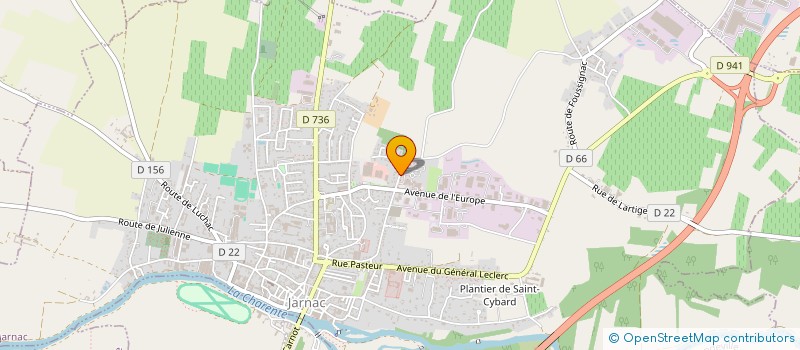 localisation de l'entreprise MADAME FLORIANE JOUBLE à JARNAC