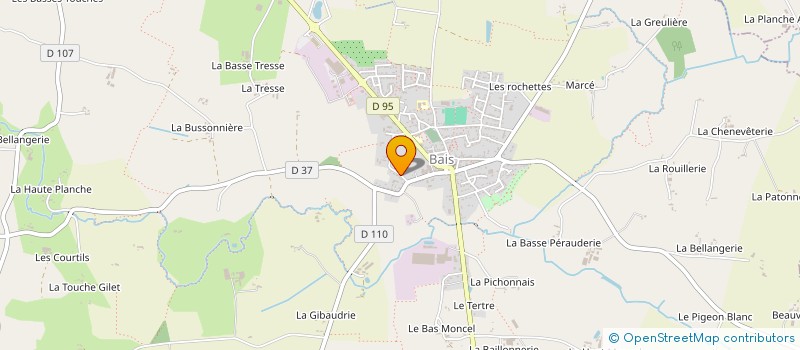 localisation de l'entreprise MADAME FLORIANE JULOU  BAIS