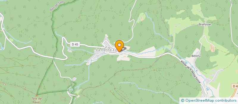 localisation de l'entreprise MADAME FLORIANE KOLB  LA PETITE-FOSSE