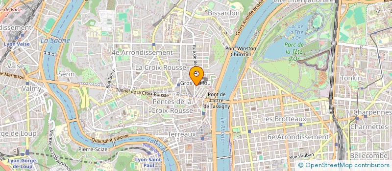 localisation de l'entreprise MADAME FLORIANE L'HERMITE  LYON