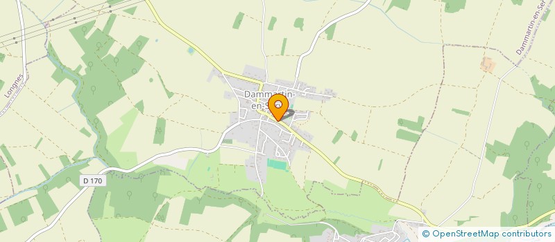 localisation de l'entreprise MADAME FLORIANE LAMY  DAMMARTIN-EN-SERVE