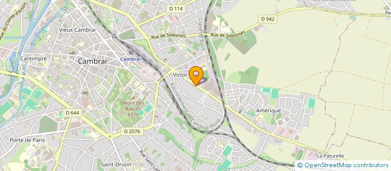 localisation de l'entreprise MADAME FLORIANE LANGLAIS  CAMBRAI