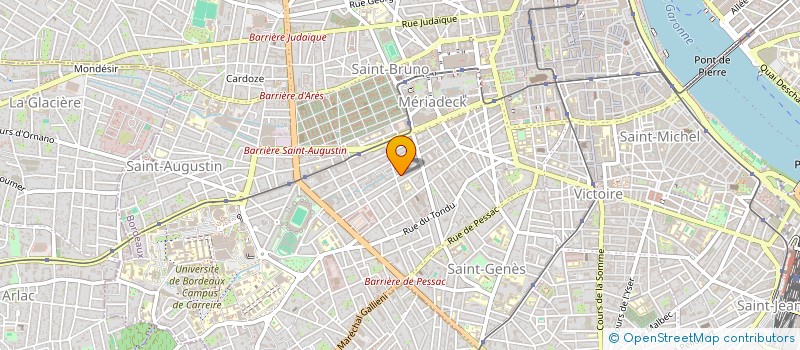 localisation de l'entreprise MADAME FLORIANE LARROQUE  BORDEAUX