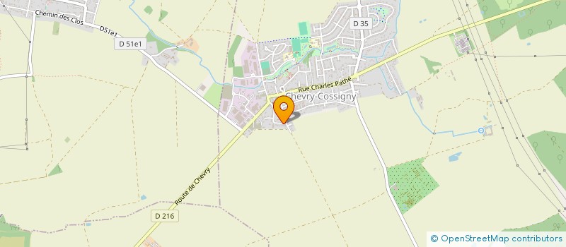 localisation de l'entreprise MADAME FLORIANE LATAILLE à CHEVRY-COSSIGNY