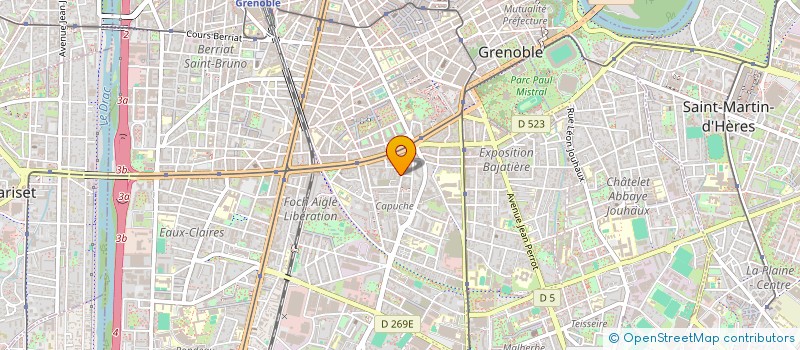 localisation de l'entreprise MADAME FLORIANE LAUDET  GRENOBLE