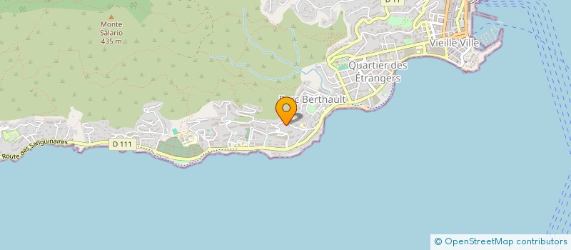 localisation de l'entreprise MADAME FLORIANE LAURENT  AJACCIO