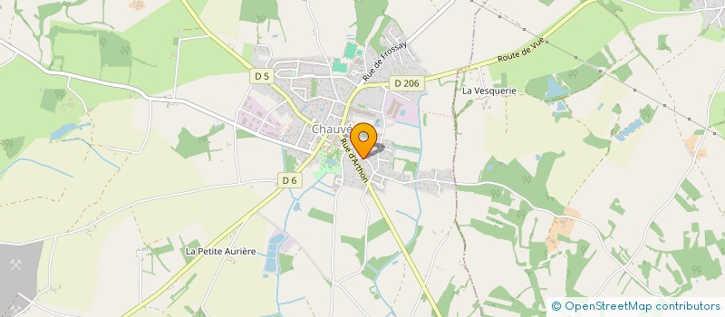 localisation de l'entreprise MADAME FLORIANE LAVAUT  CHAUVE