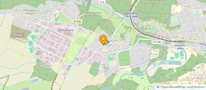 localisation de l'entreprise MADAME FLORIANE LE CORVEC  LES LOGES-EN-JOSAS