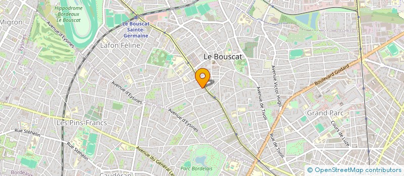 localisation de l'entreprise MADAME FLORIANE LE JEUNE  BORDEAUX