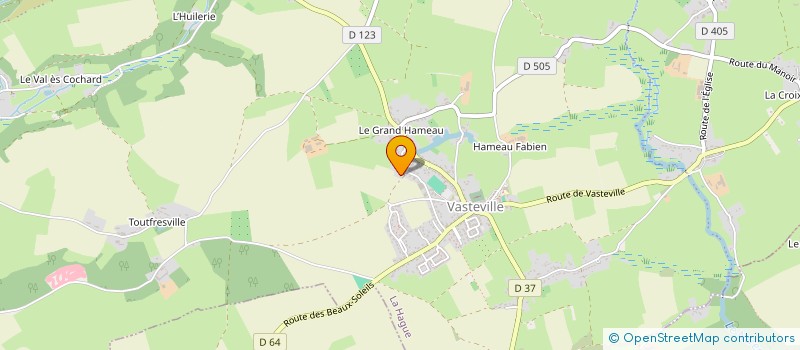 localisation de l'entreprise MADAME FLORIANE LEBRUMAN  LA HAGUE