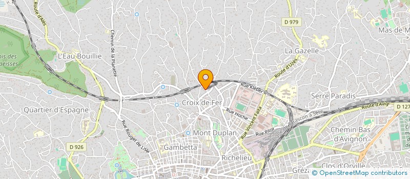 localisation de l'entreprise MADAME FLORIANE LECOMTE  NIMES