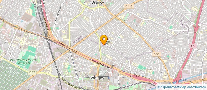 localisation de l'entreprise MADAME FLORIANE LECONTE à DRANCY