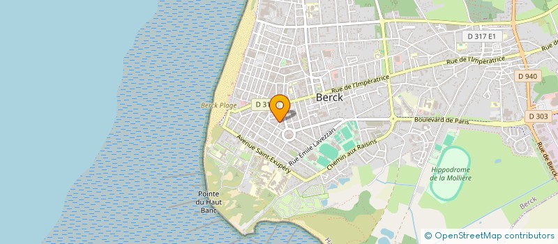 localisation de l'entreprise MADAME FLORIANE LEGROS à BERCK