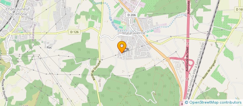 localisation de l'entreprise MADAME FLORIANE LEMAIRE  MALATAVERNE