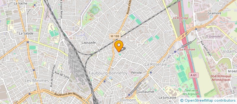 localisation de l'entreprise MADAME FLORIANE LULEWICZ à TOULOUSE