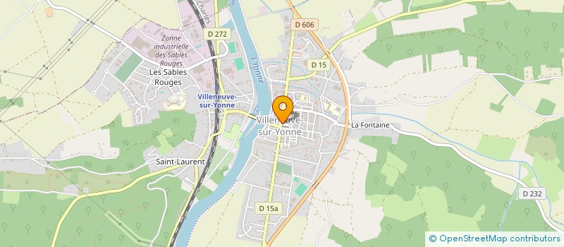 localisation de l'entreprise MADAME FLORIANE MECHIN à VILLENEUVE-SUR-YONNE
