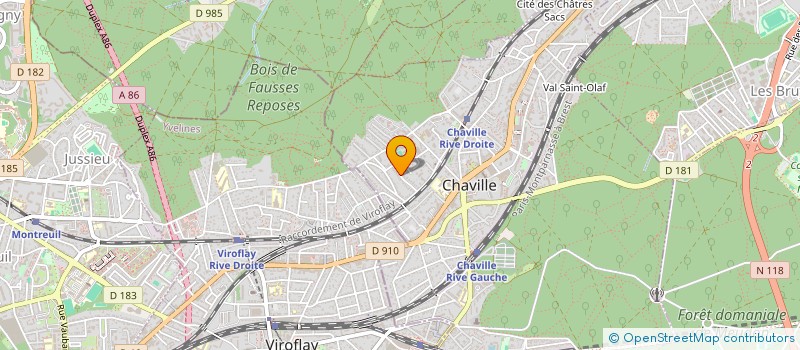 localisation de l'entreprise MADAME FLORIANE MENAGER à CHAVILLE