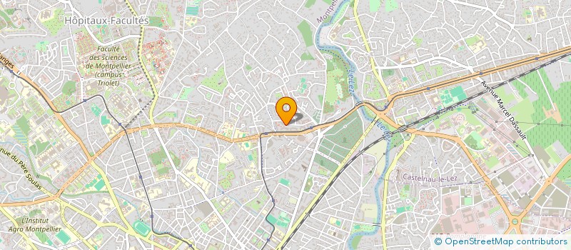 localisation de l'entreprise MADAME FLORIANE MERCIER à MONTPELLIER