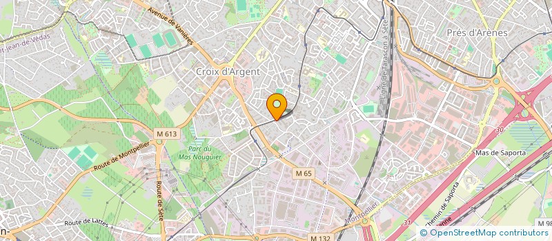 localisation de l'entreprise MADAME FLORIANE METOU'OU à MONTPELLIER