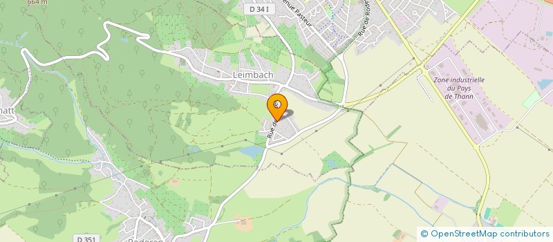 localisation de l'entreprise MADAME FLORIANE MICHEL  LEIMBACH