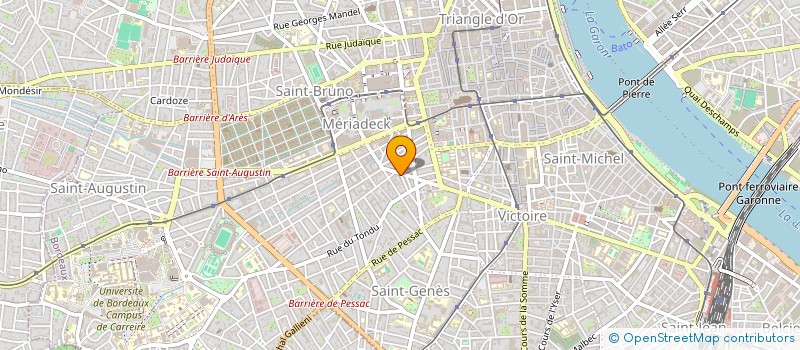 localisation de l'entreprise MADAME FLORIANE MIRAUX  BORDEAUX