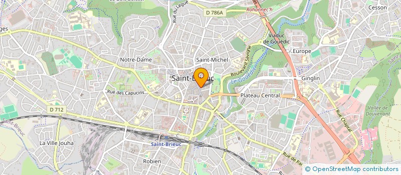 localisation de l'entreprise MADAME FLORIANE MOISAN à SAINT-BRIEUC