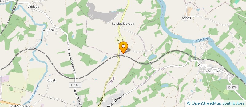 localisation de l'entreprise MADAME FLORIANE MORINET à MANOT