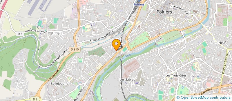 localisation de l'entreprise MADAME FLORIANE MUNOZ à POITIERS