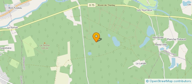 localisation de l'entreprise MADAME FLORIANE OUDINET  VILLEFRANCHE-SUR-CHER