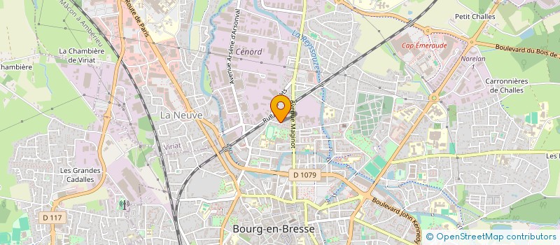 localisation de l'entreprise MADAME FLORIANE PAGE  BOURG-EN-BRESSE
