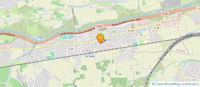 localisation de l'entreprise MADAME FLORIANE PALMA  LE SOLER