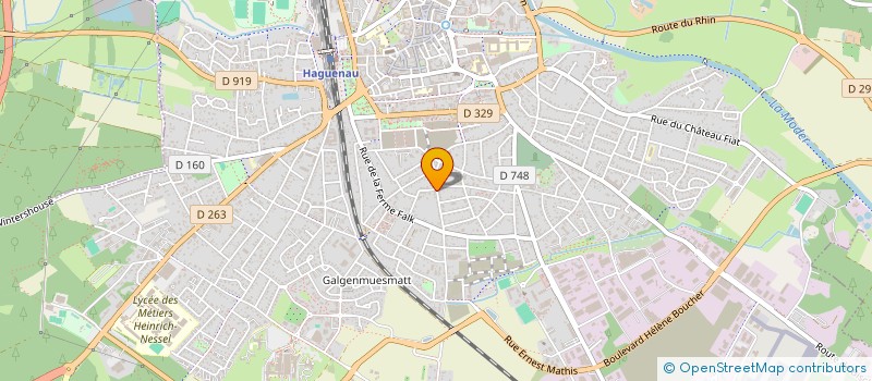 localisation de l'entreprise MADAME FLORIANE PAULY  DIEUZE