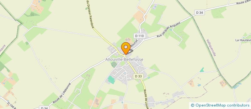 localisation de l'entreprise MADAME FLORIANE PICOT  ALLOUVILLE-BELLEFOSSE