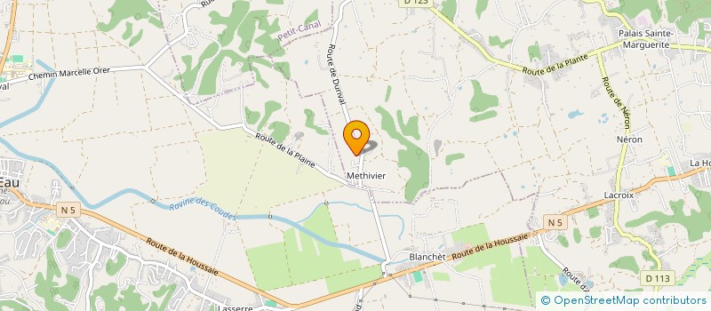 localisation de l'entreprise MADAME FLORIANE PRAXO  LE MOULE