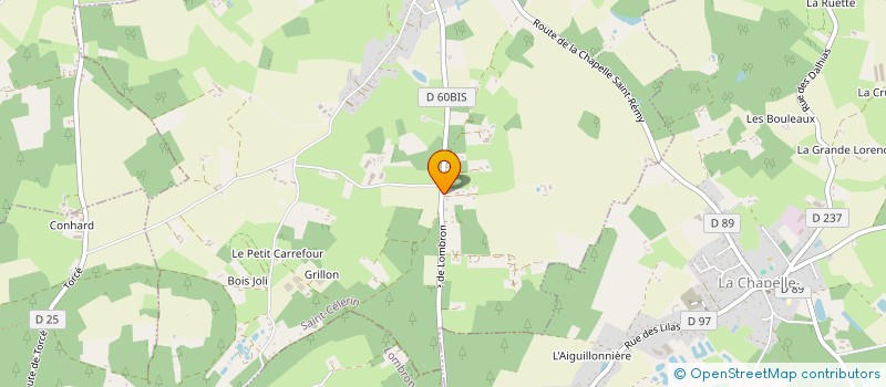 localisation de l'entreprise MADAME FLORIANE RAULT  BONNETABLE