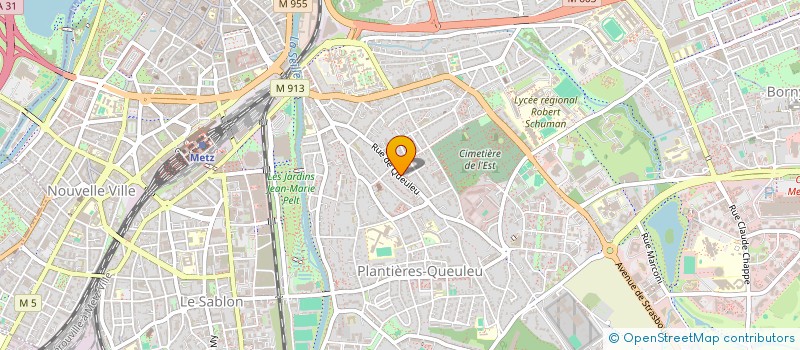 localisation de l'entreprise MADAME FLORIANE ROBARDET  METZ