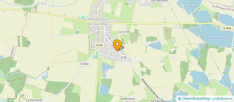 localisation de l'entreprise MADAME FLORIANE ROCHER à AMBERIEUX-EN-DOMBES