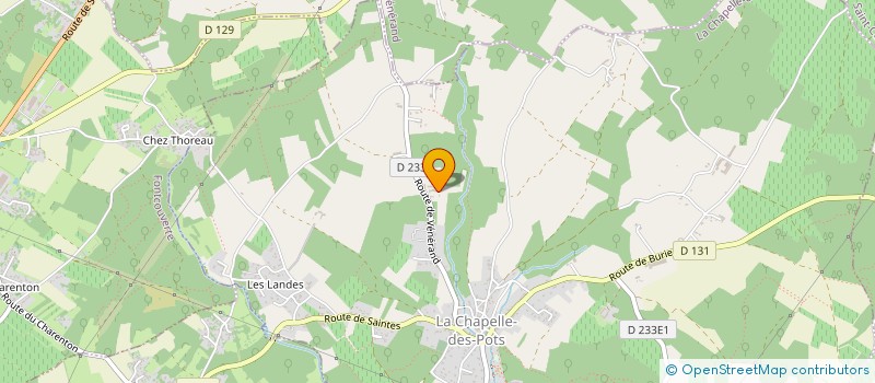 localisation de l'entreprise MADAME FLORIANE SAINTONGEY  ECOYEUX