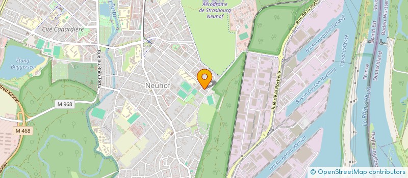 localisation de l'entreprise MADAME FLORIANE SCHILLER  STRASBOURG