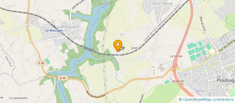 localisation de l'entreprise MADAME FLORIANE SEHAN  PLOUFRAGAN