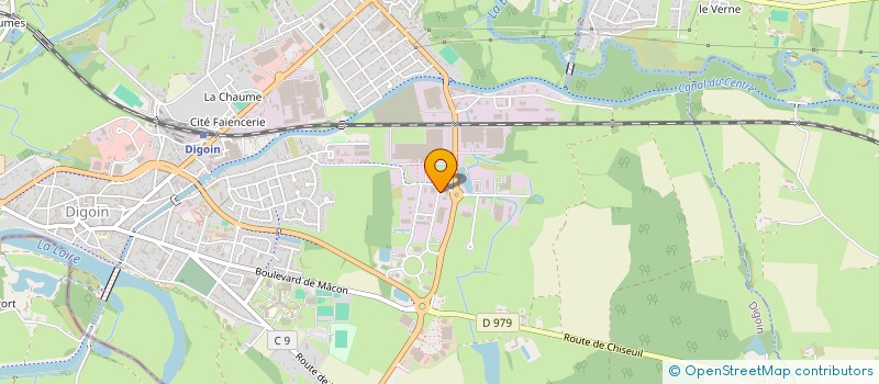 localisation de l'entreprise MADAME FLORIANE SILVENTE-FERNANDEZ  DIGOIN