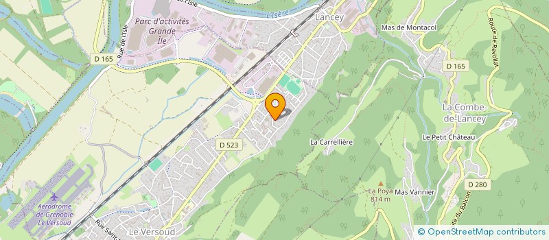 localisation de l'entreprise MADAME FLORIANE SOYER  LE VERSOUD