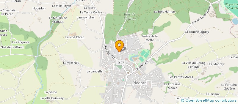 localisation de l'entreprise MADAME FLORIANE TALEC à PLEDRAN