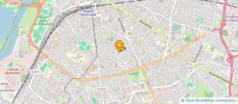 localisation de l'entreprise MADAME FLORIANE THIBAULT  ANGERS