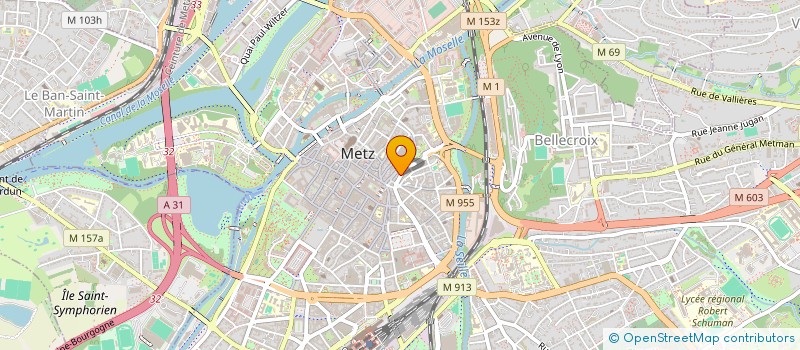 localisation de l'entreprise MADAME FLORIANE THOMAS  METZ