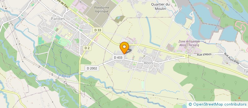 localisation de l'entreprise MADAME FLORIANE TODESCHINI  ABOS