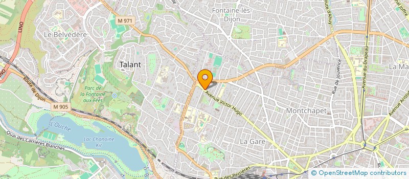 localisation de l'entreprise MADAME FLORIANE VALLET  DIJON